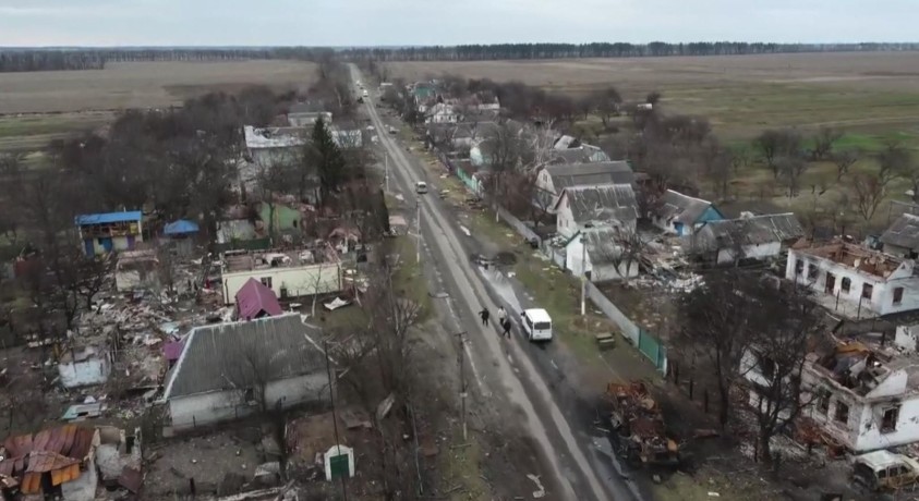 ოკუპაციის კვალი სოფელ ანდრიივკაში