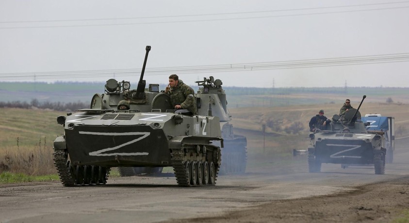 რუსული არმია დონბასში შეტევით ოპერაციას აწარმოებს