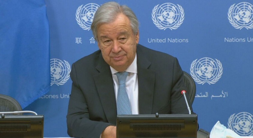 გაეროს გენერალური მდივანი ვლადიმერ პუტინს მოსკოვში ხვდება