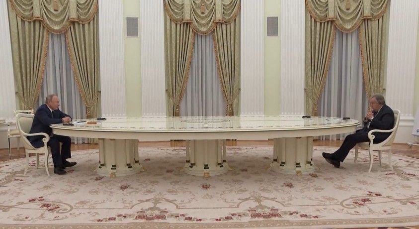 მოსკოვში გაეროს გენერალური მდივნის ვიზიტი დასრულდა