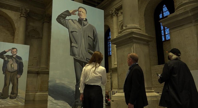 ზელენსკიმ ვენეციის ბიენალეს მიმართა