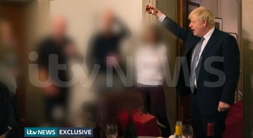 „ITV ნიუსმა“ გაავრცელა ბორის ჯონსონის კარანტინის დროს გადაღებული ფოტოები