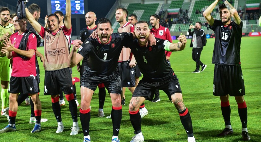 საქართველოს ფეხბურთელთა ნაკრებმა ბულგარეთი სტუმრად დაამარცხა