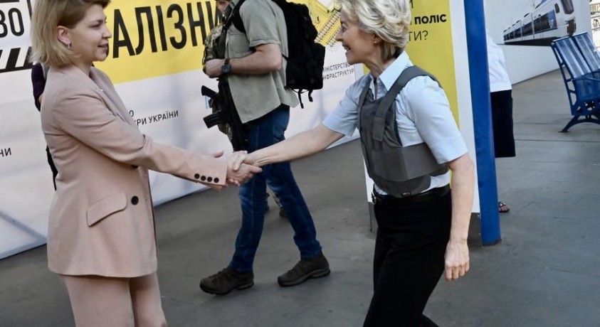 ურსულა ფონ დერ ლაიენი კიევშია