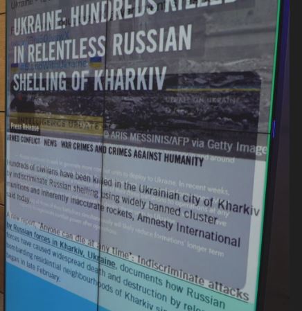 Amnesty International: რუსეთმა ხარკივში ე.წ. კასეტური ბომბები გამოიყენა