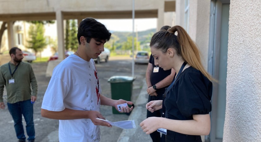 ერთიან ეროვნულ გამოცდებზე დარეგისტრირებულ აბიტურიენტთა 95% გამოცხადდა
