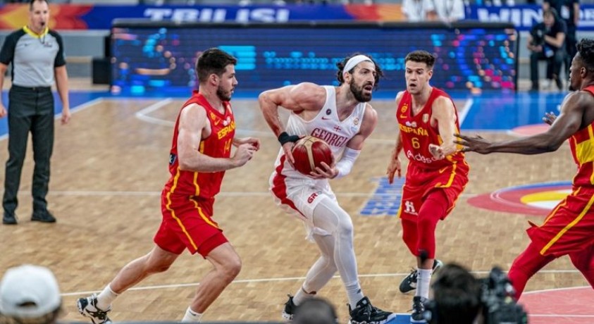 საქართველოს კალათბურთის ნაკრებმა ესპანეთი 82:76 ანგარიშით დაამარცხა