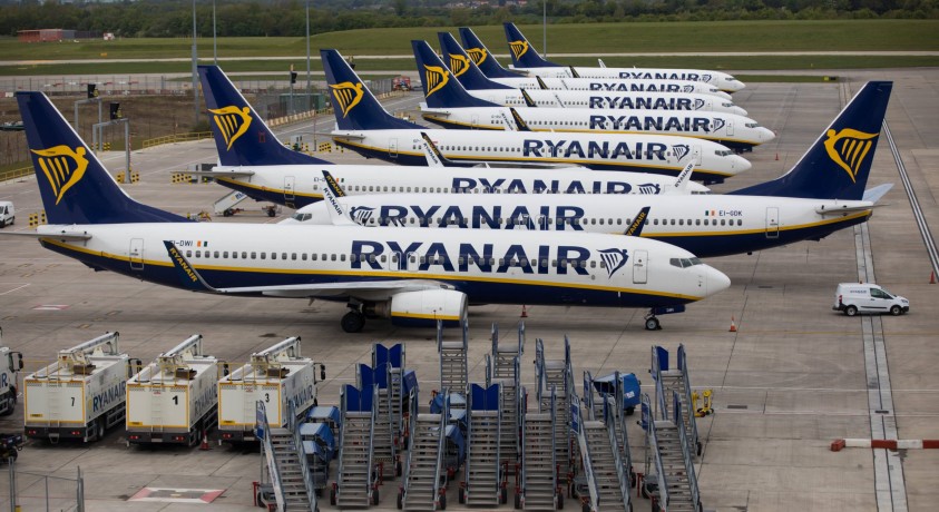 ევროპის ქვეყნებში ავიაკომპანიების თანამშრომლების ნაწილი გაიფიცა