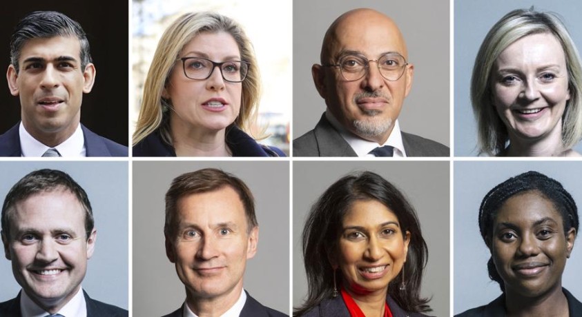 დიდი ბრიტანეთის პრემიერ-მინისტრობის 8 კანდიდატიდან 6 გააგრძელებს ბრძოლას 