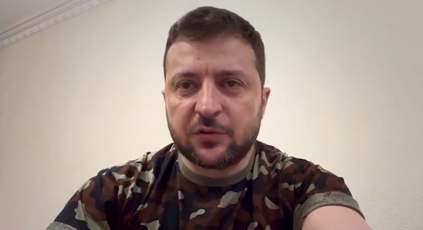 ვოლოდიმირ ზელენსკის ყოველდღიური მიმართვა