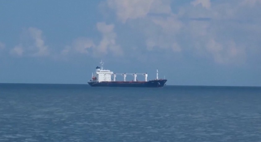 უკრაინის პორტებს მარცვლეულით დატვირთული კიდევ სამი გემი ტოვებს