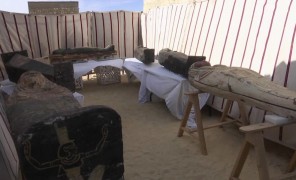 ეგვიპტური სარკოფაგები- კაიროსთან ახლოს 4000 წლის წინანდელი სარკოფაგები აღმოაჩინეს