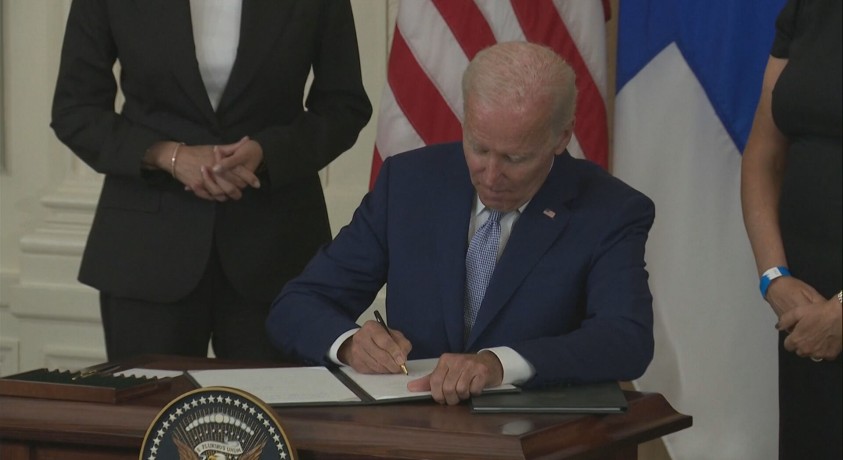 ჯო ბაიდენმა შვედეთისა და ფინეთის ნატოში გაწევრების შეთანხმებას ხელი მოაწერა