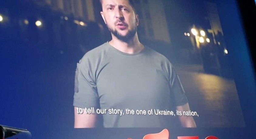 ვენეციის კინოფესტივალი ვოლოდიმირ ზელენსკის ვიდეომიმართვით გაიხსნა