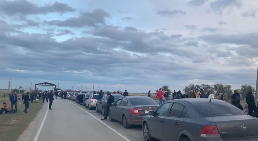 ყაზახეთში რუსეთის 100 ათასამდე მოქალაქე გადავიდა