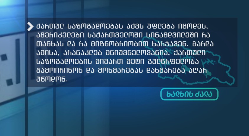 9 დეპუტატის მორიგი კრიტიკული წერილი აშშ-ის საელჩოს და პოლიტიკური შეფასებები