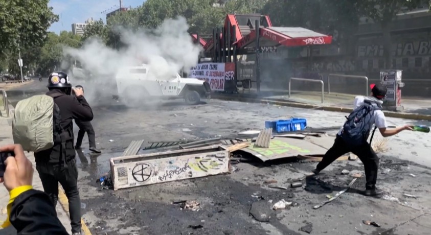 პროტესტი უთანასწორობის წინააღმდეგ ჩილეში