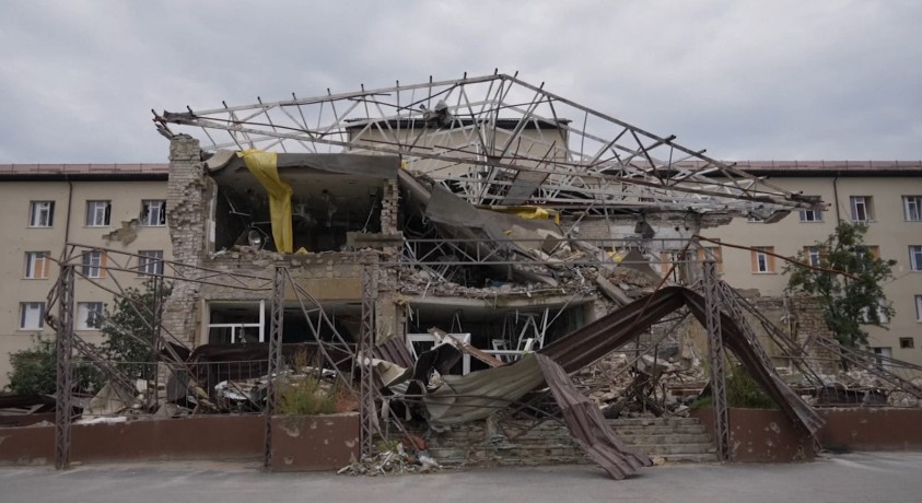 იზიუმის საავადმყოფოში ოკუპაციის პირობებში გატარებულ დღეებს იხსენებენ