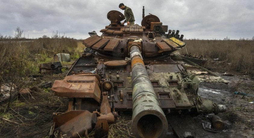 უკრაინელი ჯარისკაცები მოსალოდნელი საფრთხის გამო ბელორუსთან საზღვარს მუდმივად აკონტროლებენ