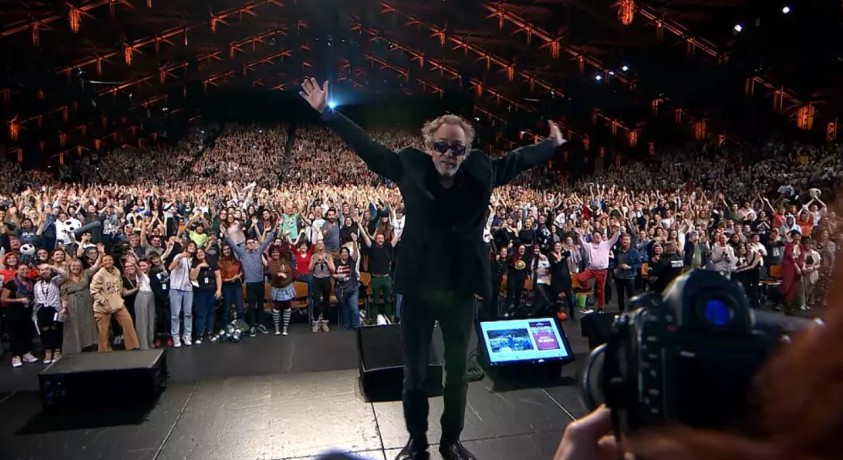 ტიმ ბარტონს ლუმიერების კინოფესტივალზე როკის ვარსკვლავივით შეხვდნენ