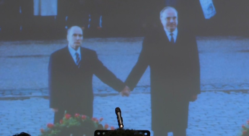 ფრანგული და გერმანული სკოლები თბილისში პირველი მსოფლიო ომის დასრულების თარიღს ერთობლივად აღნიშნავენ