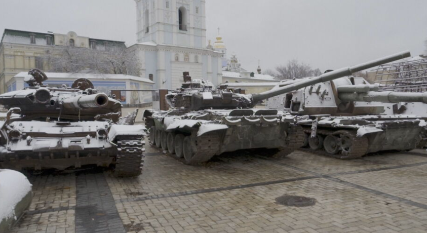 კიევში პირველი თოვლი მოვიდა