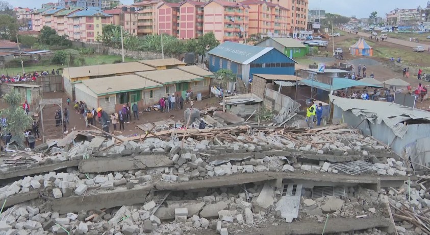 კენიაში სახლის ჩამონგრევას ორი ადამიანის სიცოცხლე ემსხვერპლა