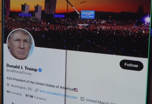 დონალდ ტრამპი Twitter-ზე დაბრუნდა