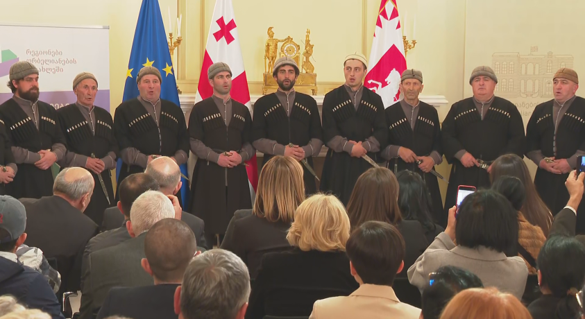 „სვანეთის დღეები”- პრეზიდენტის სასახლეში სვანეთისადმი მიძღვნილი კვირეული გაიხსნა