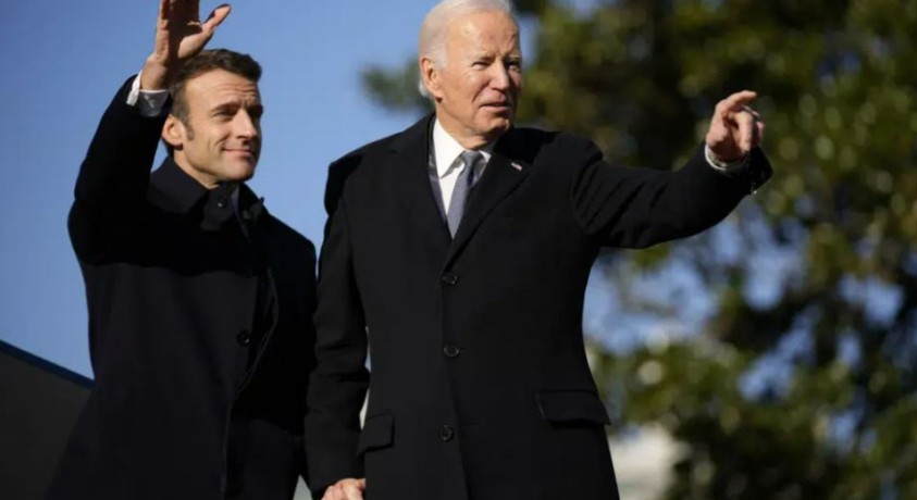 საფრანგეთის პრეზიდენტი ამერიკის შეერთებულ შტატებს ეწვია
