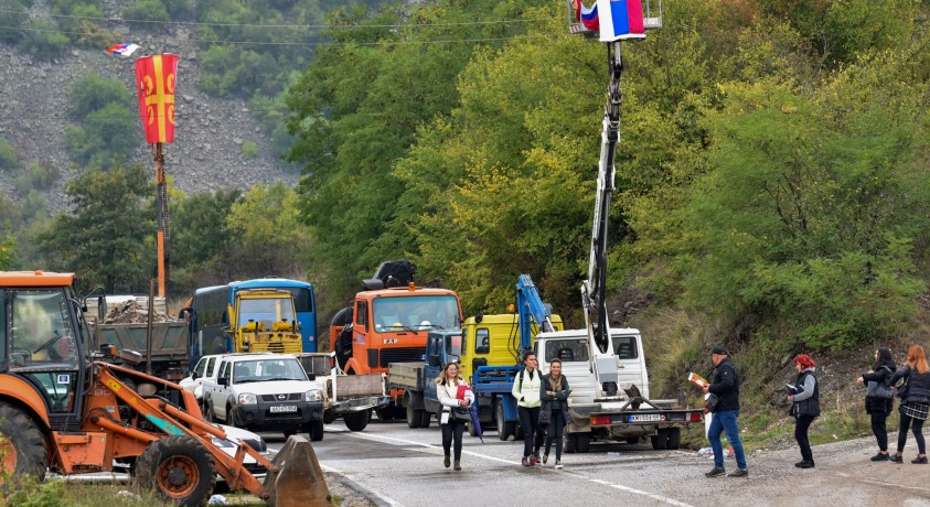 კოსოვო-სერბეთის საზღვრაზე კვლავ დაძაბულობაა