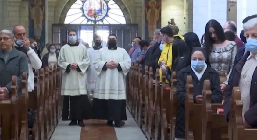 ბეთლემში შობის დღესასწაული აღნიშნეს