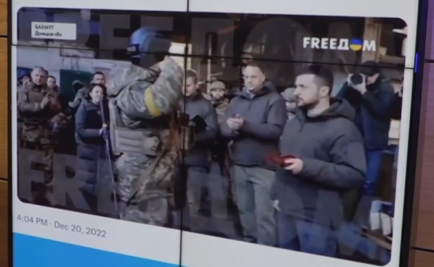 ომის მესამასე დღე: ზელენსკი ბახმუტში, პუტინი – კრემლში