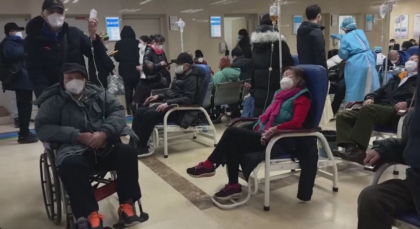 ჩინეთის დედაქალაქის კლინიკები კოვიდპაციენტებით გადატვირთულია