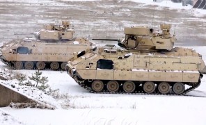 აშშ-ი და გერმანია უკრაინას საბრძოლო მანქანებს გადასცემენ