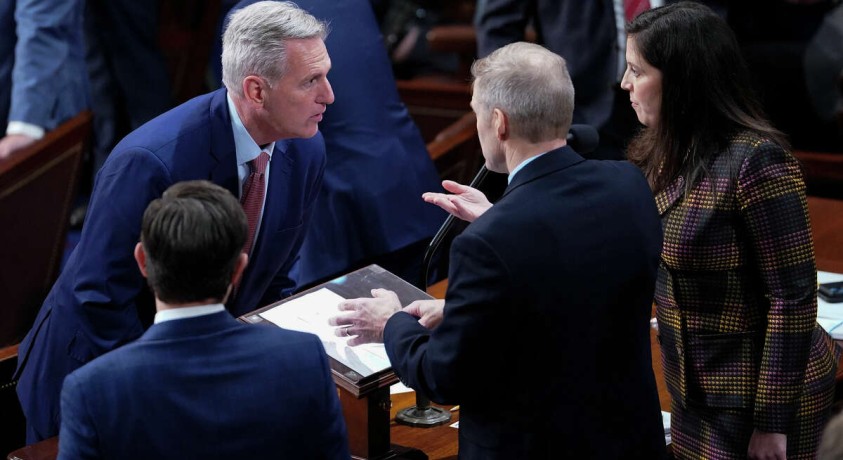 აშშ-ში წარმომადგენელთა პალატამ სპიკერის არჩევა ვერ შეძლო