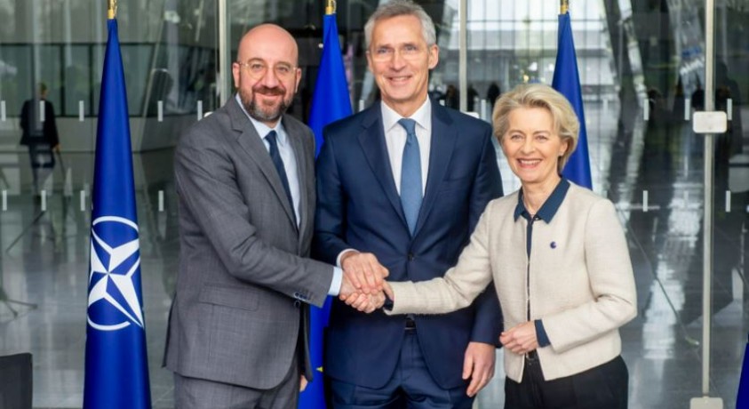 ნატო და ევროკავშირი ერთობლივ დეკლარაციას ავრცელებენ