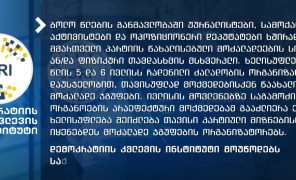 DRI: მოძალადე ჯგუფების თავდასხმები ხელისუფლების წახალისებულია