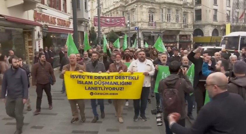 შვედეთში ყურანის დაწვას თურქეთში საპროტესტო აქციები მოჰყვა