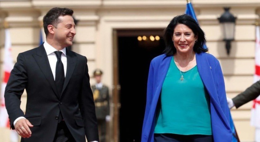 „თქვენი გამარჯვება, ჩვენი გამარჯვება იქნება” – სალომე ზურაბიშვილი ზელენსკის