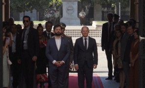 ოლაფ შოლცი ოფიციალური ვიზიტით ჩილეში ჩავიდა