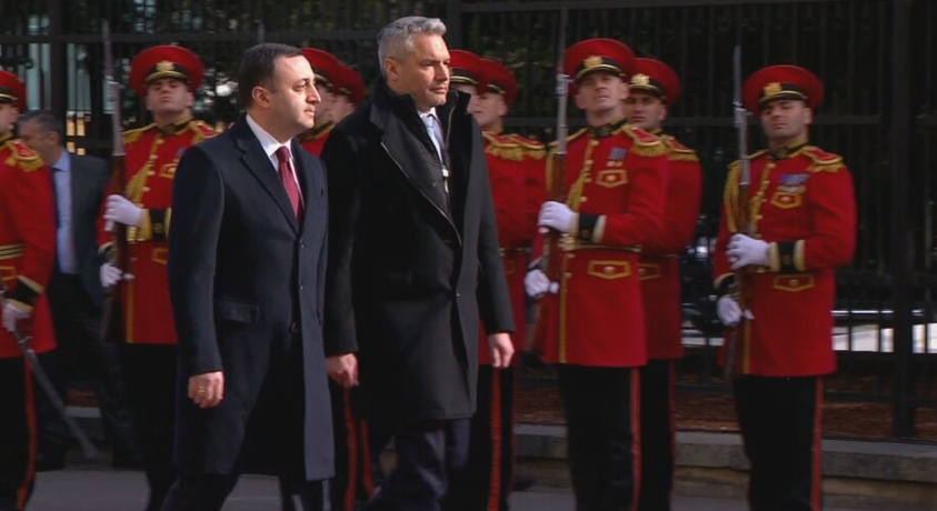 ავსტრიის კანცლერის ვიზიტი