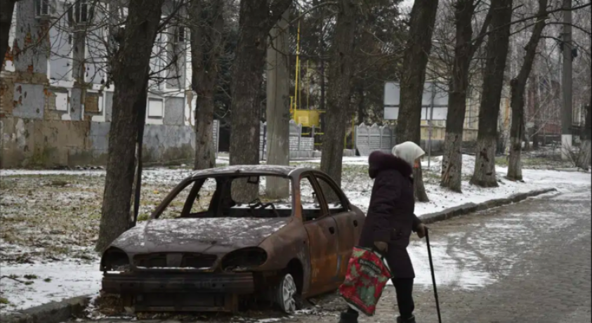 ომი უკრაინაში: ქალაქი ბახმუტი განუწყვეტლივ იბომბება