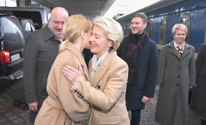 ევროკომისიის პრეზიდენტი კიევში ჩავიდა