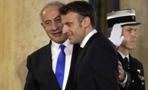 ბენიამინ ნეთანიაჰუ ოფიციალური ვიზიტით საფრანგეთში იმყოფება