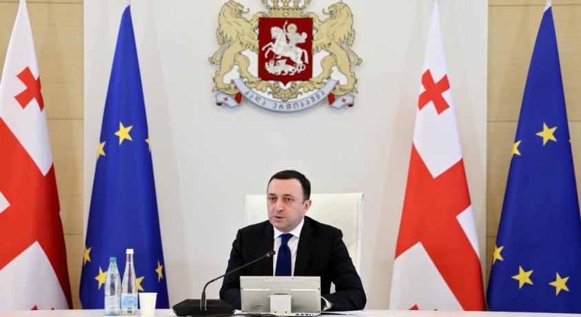 მთავრობის მეთაური ანაკლიის პორტისა და დიდი ჰესების მშებელობის წელს დაწყების შესახებ საუბრობს