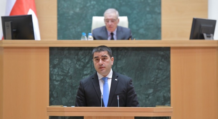 შალვა პაპუაშვილმა საქართველოს პარლამენტის საქმიანობის 2022 წლის ანგარიში წარადგინა