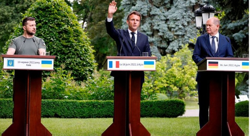 ზელენსკის ოფიციალური ვიზიტი ევროპის ქვეყნებში