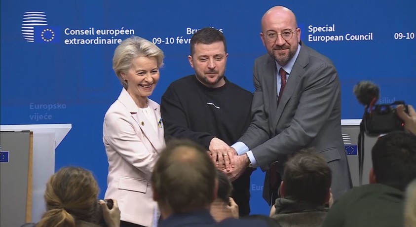 „უკრაინის ევროკავშირში გაწევრების შესახებ მოლაპარაკებები წელს უნდა დაიწყოს” – ზელენსკი