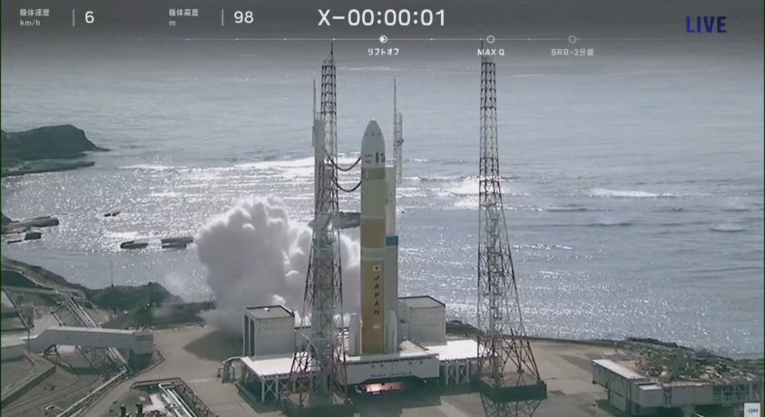 იპონიაში კოსმოსური რაკეტის გაშვება გაუმართაობის გამო გადადეს